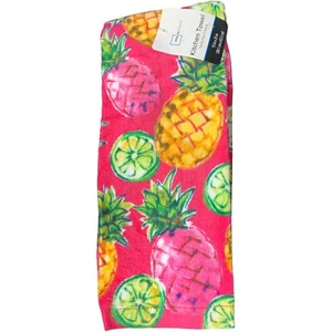 BRANDNEU Küche Geschirrtuch Single Frottee Ananas Tropische Früchte - Bild 1 von 1