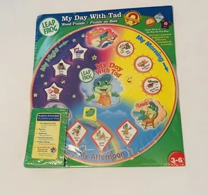 LEAPFROG MY DAY WITH TAD WOOD PUZZLE NEW! - Picture 1 of 4