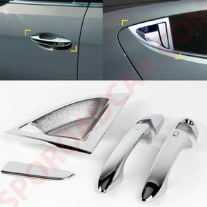 Chrome Door Handle Catch Cover Molding for Hyundai Veloster 2011-2018 K-497 - Bild 1 von 7