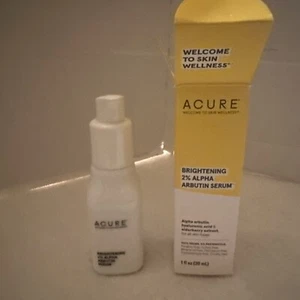 ACURE Brightening Serum, 2% Alpha Arbutin, Hyaluronic Acid & Elderberry Extract  - Picture 1 of 7