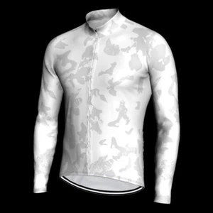 Camiseta deportiva de ciclismo blanca chaqueta de ciclismo MTB camisa Maillot bicicleta camuflada camiseta para montar - Imagen 1 de 6