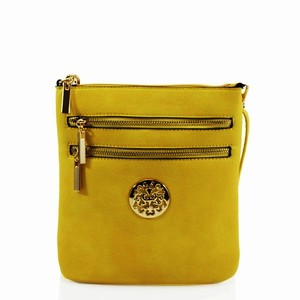mustard crossbody purse