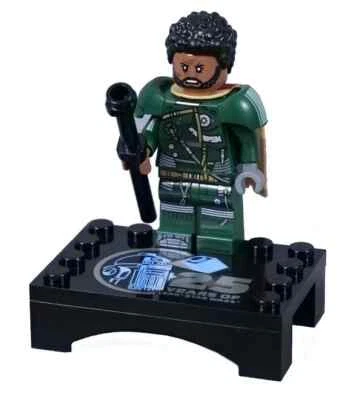 LEGO Star Wars Saw Gerrera Minifigura 75383 25 Aniversario con Stand Rogue One Foto 1 de 2