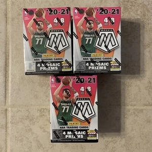 2020-21 Panini NBA Mosaic Basketball Blaster Box Lot (3) Factory Sealed - Picture 1 of 2