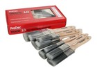 10 x Prodec Premier Trade Paint Brush Set Synthetic Brushes DIY Set