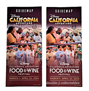 Disney California Adventure Dca Guide Maps Food & Wine Festival March 2024