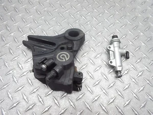 2014 12-14 BMW S1000RR Rear Brake Master Cylinder Caliper Pad Assembly OEM - Picture 1 of 11