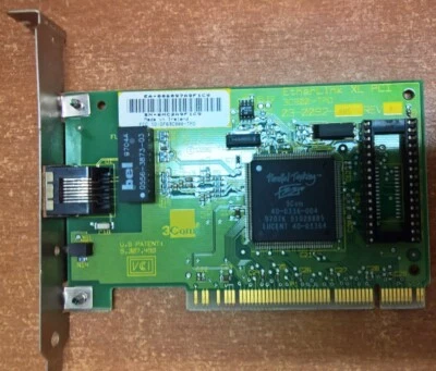 SCHEDA DI RETE 10 Mbit 3COM ETHERLINK XL PCI 3C900-TPO PER CAVO UTP CONNETTORE R - Immagine 1 di 4