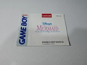 Notice La Petite Sirène Nintendo Game Boy USA - Imagen 1 de 2