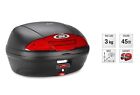 E450n Givi Simply Ii Bauletto Black Monolock Capacity '45 Lt Motorcycle Scooter