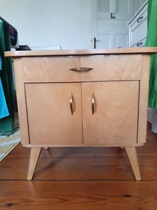 Vintage Nachttisch Kommode 60er 70er - Bild 1 von 10