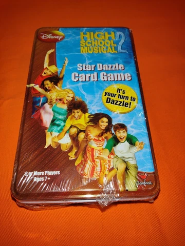 ✅ Disney High School Musical Star Dazzle Card Game New Sealed Collectible Tin Cover