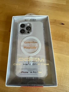 iphone 14 pro max clear hard case by prism NIB - Zdjęcie 1 z 2