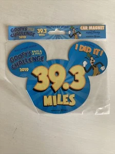 Disney Goofy's Race & A Half Challenge 39,3 km 2019 Auto Magnet RunDisney Neu - Bild 1 von 3