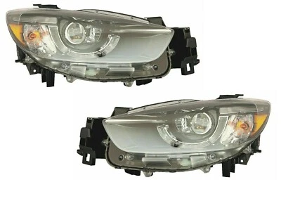 MAZDA CX5 CX-5 2016 LED RIGHT LEFT HEADLIGHTS FRONT LAMPS HEAD LIGHTS PAIR - Image 1 of 3