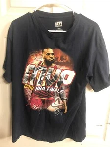 Majestic LeBron James T Shirt 2016 NBA Finals MVP Size Men’s Large - Picture 1 of 2