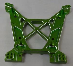 Torre de choque frontal de aluminio verde para Axial Yeti XL 90032 Dhawk Racing - Imagen 1 de 1