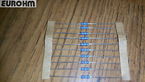270R Ohm Metal Film Resistor 1/4 W 1% Tolerance 10 Off 10x Eurohm European New
