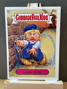 2005 Topps Garbage Pail Kids Levee Levi Sticker Card 35b Series 4 - Picture 1 of 2