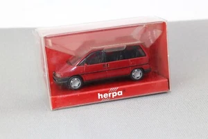 Herpa Modellauto Fiat Ulysse  rot 021715 NEU NOS OVP H0 1:87 - Picture 1 of 2