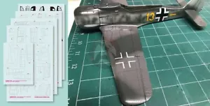 Skins de panel de remache empotrado Archer 1/32 para Fw 190 Segunda Guerra Mundial (para kits Revell) AR88176 - Imagen 1 de 1