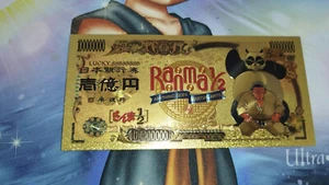 Genma Tendo Ranma Ticket 1/2 GOLD Collector Gold Doré Karte Goodies Ticket - Bild 1 von 1