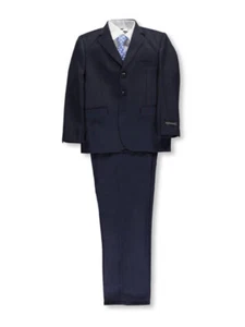 Kids World Big Boys' "C-Suite" 5-Piece Suit - Picture 1 of 2
