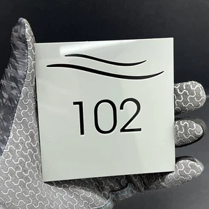Personalised House Address Plaque – Door Number Sign Custom Made - Picture 1 of 8