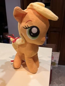 My Little Pony Hasbro Apple Jack Orange Yellow Plush Stuffed Animal Toy - Picture 1 of 10