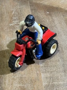 Vintage 1982 Tonka Clutch Poppers Honda ATC 200 W/Rider - Picture 1 of 6