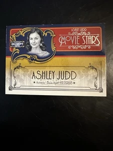 2008 Donruss Americana Celebrity Cuts Filmstars #MS-AJ ASHLEY JUDD /200 - Bild 1 von 2