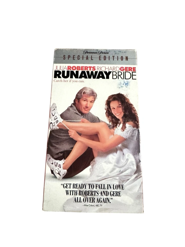 Runaway Bride Special Edition 2000 VHS Paramount Julia Roberts Richard Gere 90s - Image 1 of 4