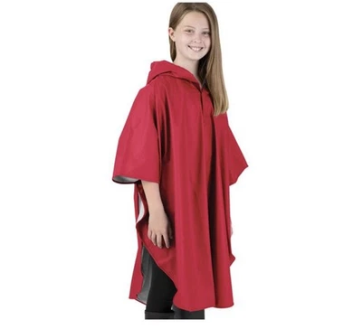 Poncho Charles River 8709 Juvenil Pacífico, Unisex, Talla Única, Rojo, Con Estuche Foto 1 de 4