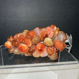 Trauben Traube Trommel Karneol Achat Trauben Vintage - Bild 1 von 5