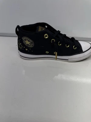Converse Chuck Taylor All Star Street Kids' Gold Star Sneakers - Youth Size US 4 - Image 1 of 4
