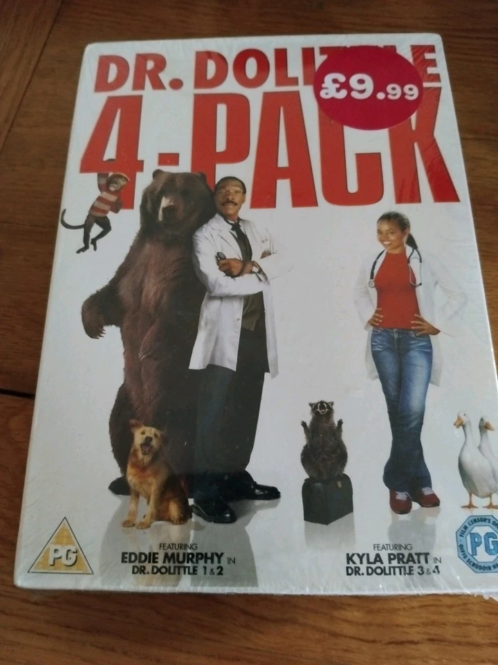 Dr Dolittle 4 DVD BOX SET - Image 1 of 1