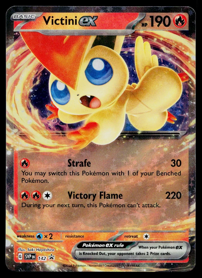 Victini ex 142 SV: Scarlet & Violet Promo Cards Promo - Image 1 of 2
