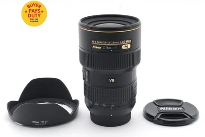 [Top COMO NUEVO con capucha] Lente Nikon AF-S NIKKOR 16-35mm f/4 G ED VR... - Imagen 1 de 4