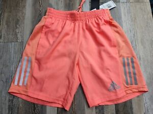 NEW Mens Adidas Own the Run 7" Running Shorts Lined Coral EXTRA SMALL 26"-28" W