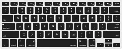 Silicone Keyboard Cover MacBook Air 13 inch A1466 A1369 Pro 13/15 inch 2015 - Image 1 of 4