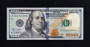 F.C. ESTADOS UNIDOS UNITED STATES , 100 $ 2009 , S/C- ( AUNC ) , P.535 . - Imagen 1 de 2