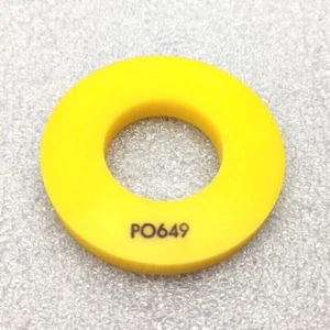 Gripper Spacer Ring PO649 - Yellow  4" dia - Teflon/Plastic Synthetic Material - Bild 1 von 4