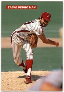 1989 Tastykake Philadelphia Phillies Steve Bedrosian