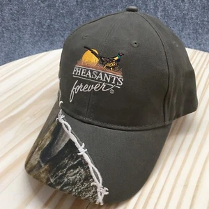 Cappello da baseball uomo Pheasants Forever Kati marrone OS orlo curvo logo ricamato - Foto 1 di 10