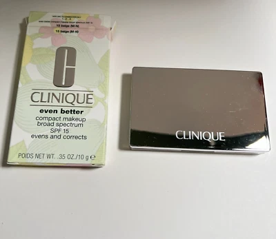 Clinique Even Better Compact Makeup Foundation Broad Spectrum Shade 15 Beige - Image 1 of 4
