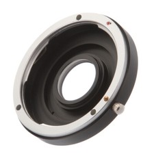 For Canon EF EF-S Lens to Nikon F AI Mount Camera Adapter Infinity focus w Glass