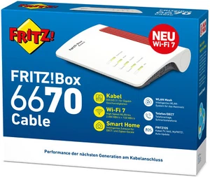 AVM Fritz! Box 6670 Cable (20003047) von Händler ⭐⭐⭐⭐⭐ - Bild 1 von 1