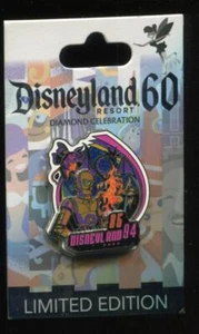Prendedor DLR Disneyland 60 décadas 1985-1994 Star Tours Splash LE Disney 111005 - Imagen 1 de 1