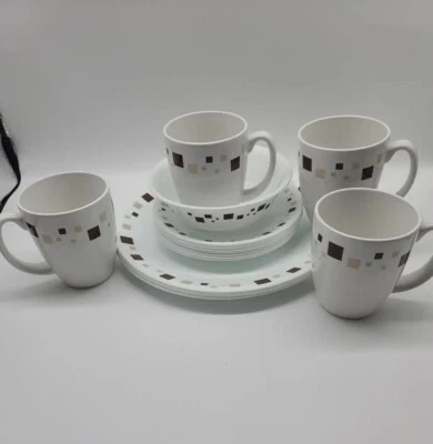 Corelle Livingware Geometric 15-Piece Dinnerware Set - Image 1 of 4