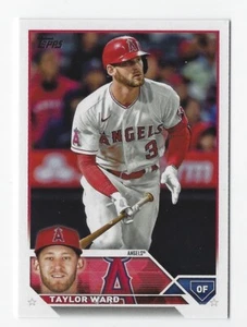2023 Topps Serie 1 #103 Taylor Ward Advanced Stats Parallel #'d 153/300 - Imagen 1 de 2